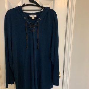 Christopher bank size 1x tunic